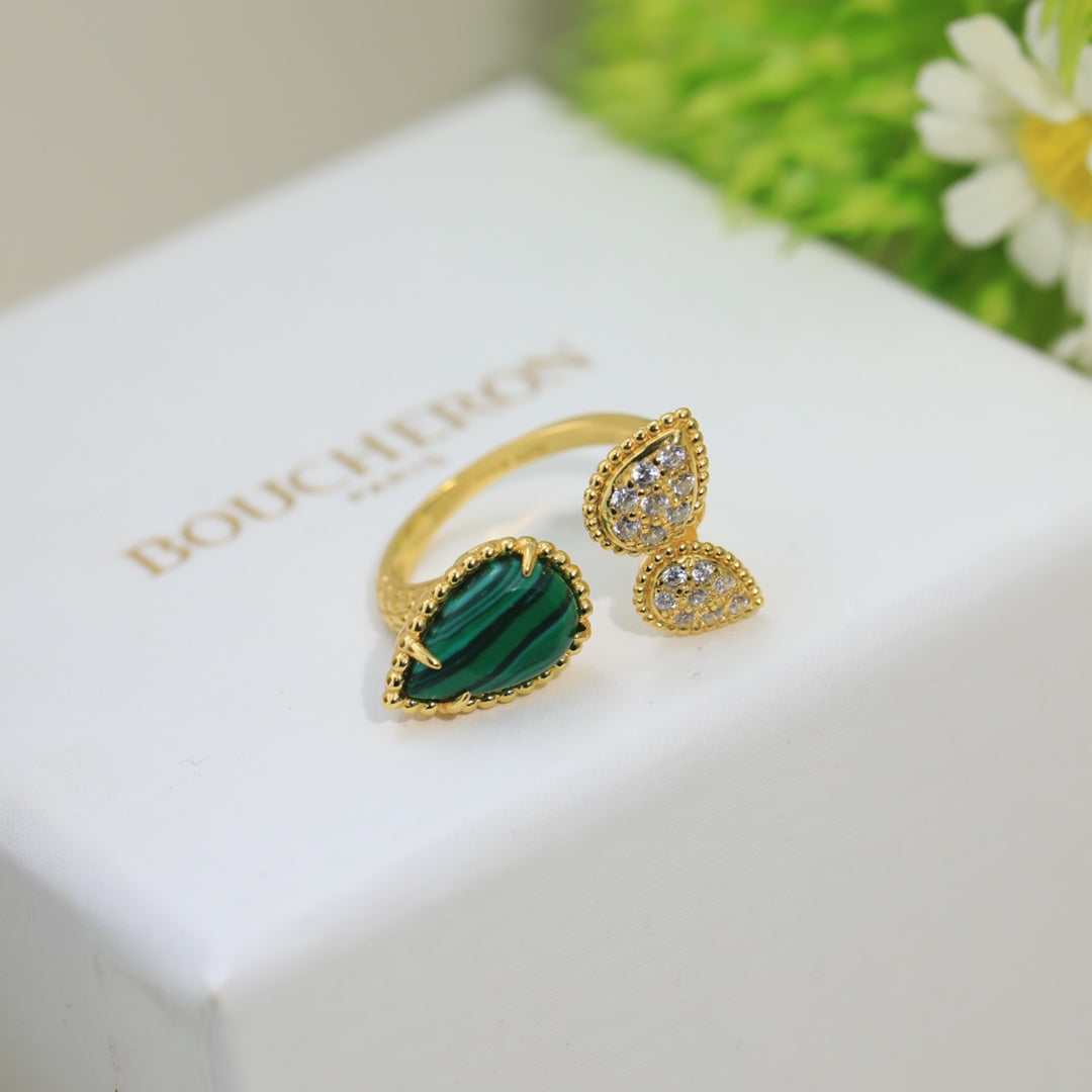 18K Serpent Boh¨¨me Diamonds Ring