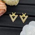 18K Valentino Valentino Diamond Earrings