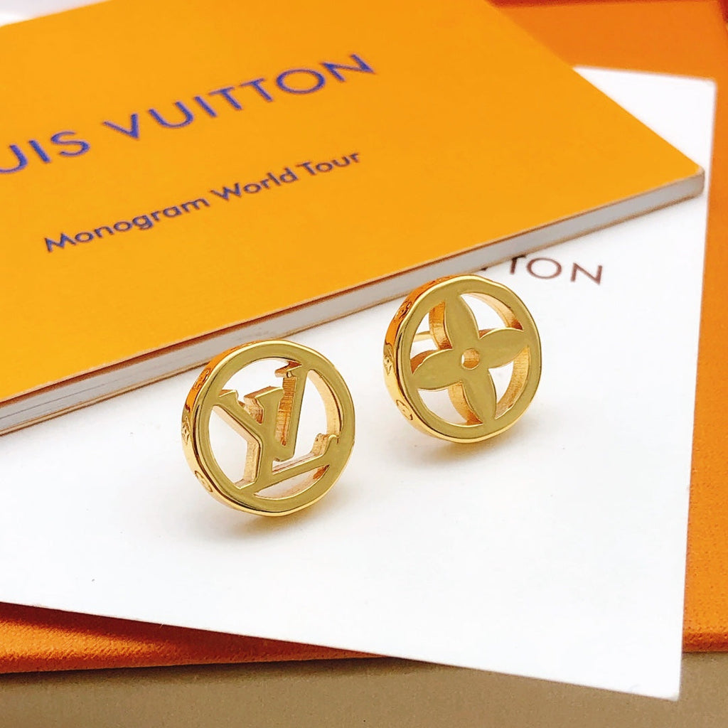 18K Louis Vuitton Blossom Earrings