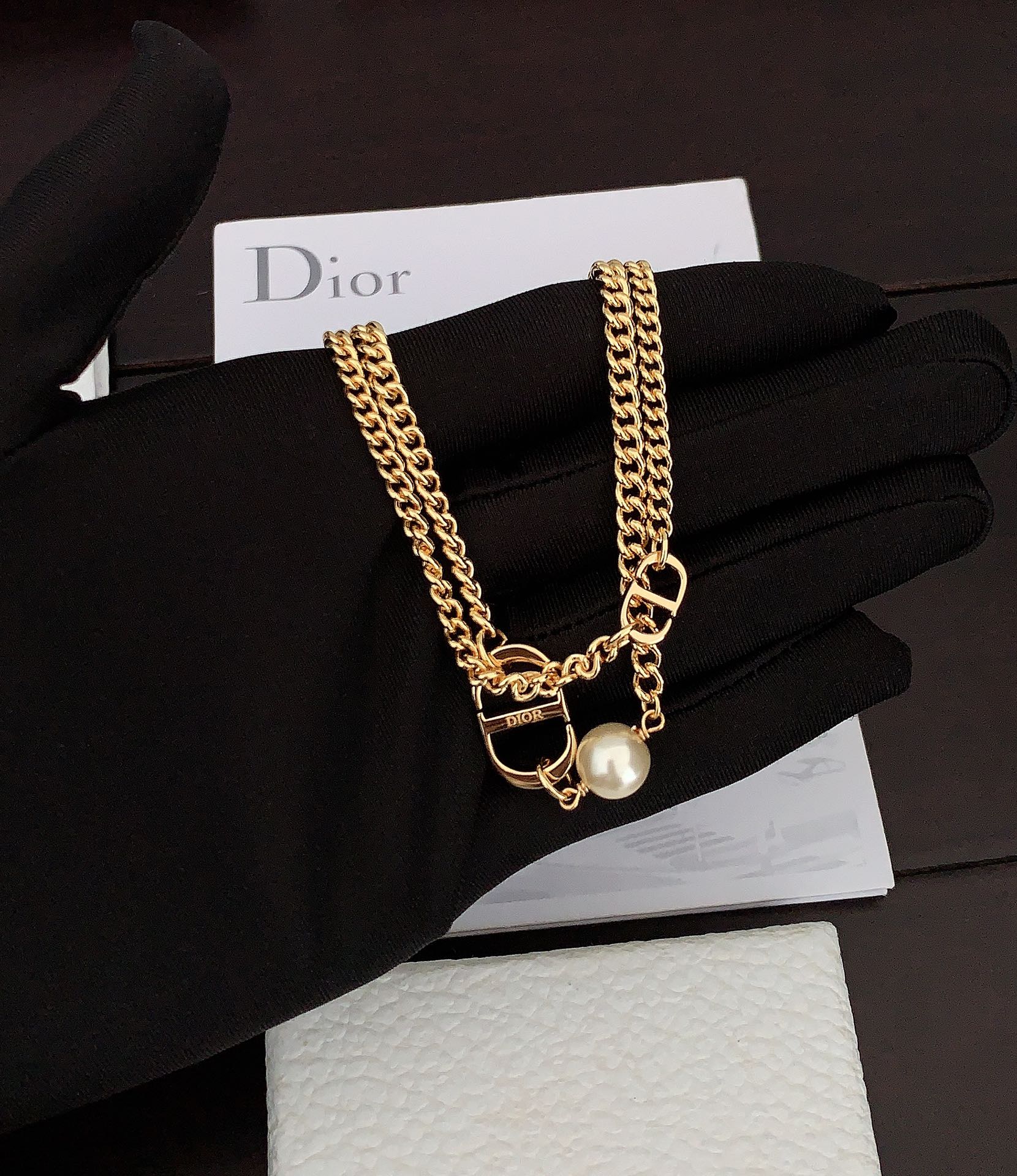 18K Dior 30 Montaigne Choker Necklace
