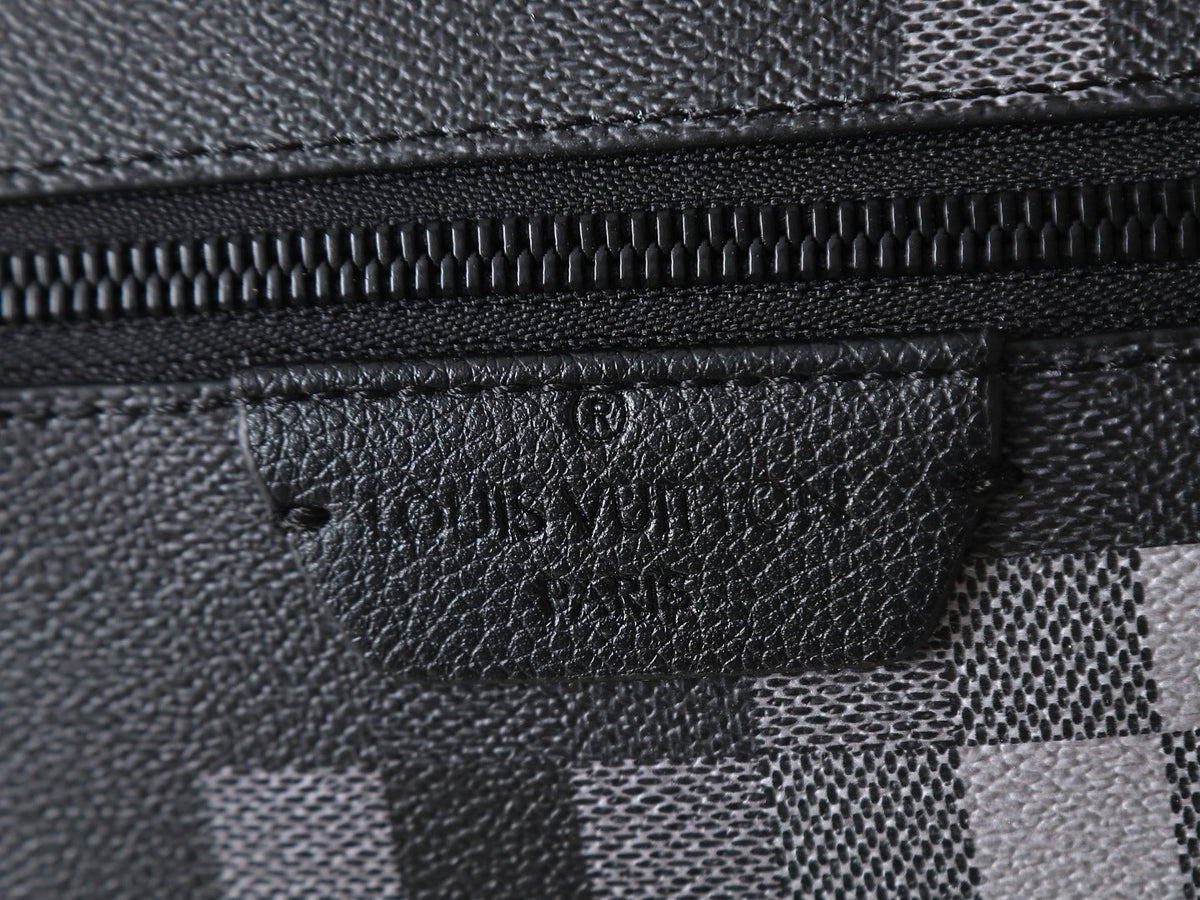 Louis Vuitton Discovery Pixel-Pattern Backpack — detail