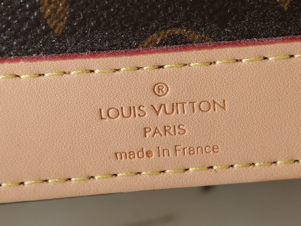 Louis Vuitton Nano Alma Monogram Top-Handle Bag — detail
