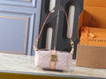 Louis Vuitton Pochette Mia Pink and White Monogram Shoulder Bag — hero