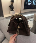 Chanel Quilted Drawstring Shoulder Bag — hero