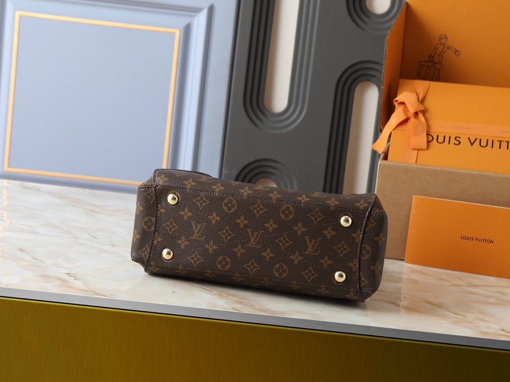 Louis Vuitton Montaigne Monogram Top-Handle Bag — detail