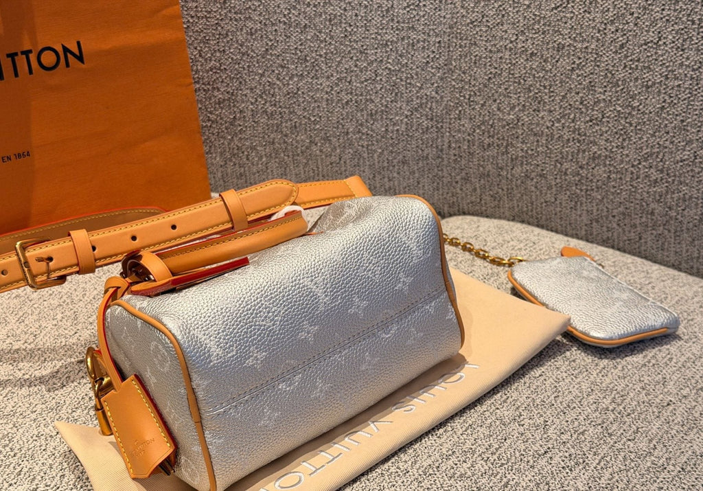 Louis Vuitton Speedy Rolled-Handle Satchel — back