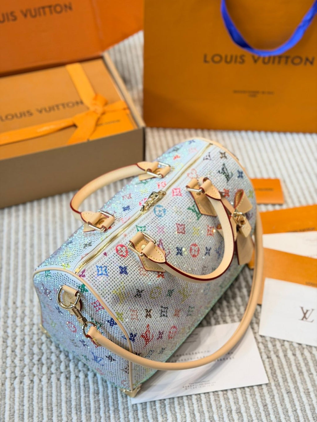 Louis Vuitton Speedy Top-Handle Shoulder Bag — front