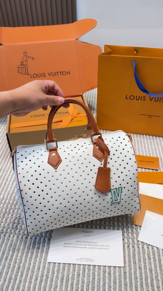 Louis Vuitton Speedy Top-Handle Shoulder Bag — front