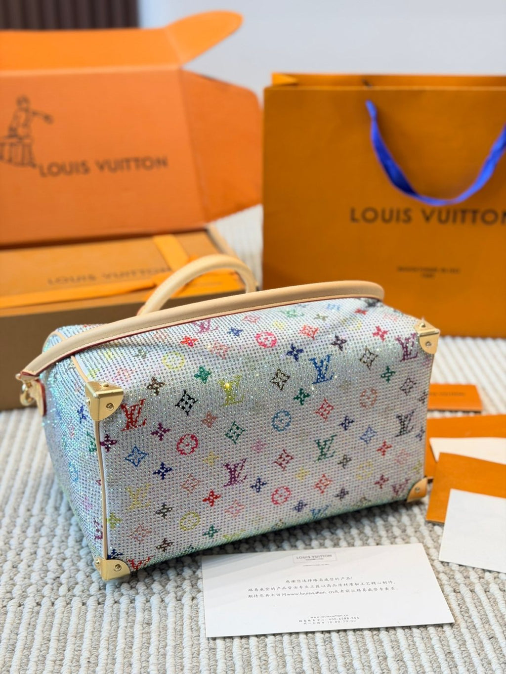 Louis Vuitton Speedy Top-Handle Shoulder Bag — back