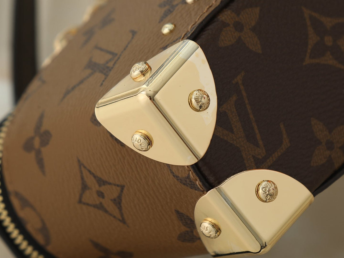 Louis Vuitton Vanity Pouch Monogram Trunk Handbag — detail