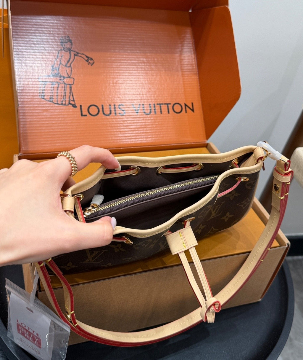 Louis Vuitton Nano Frivole Monogram Shoulder Bag — detail