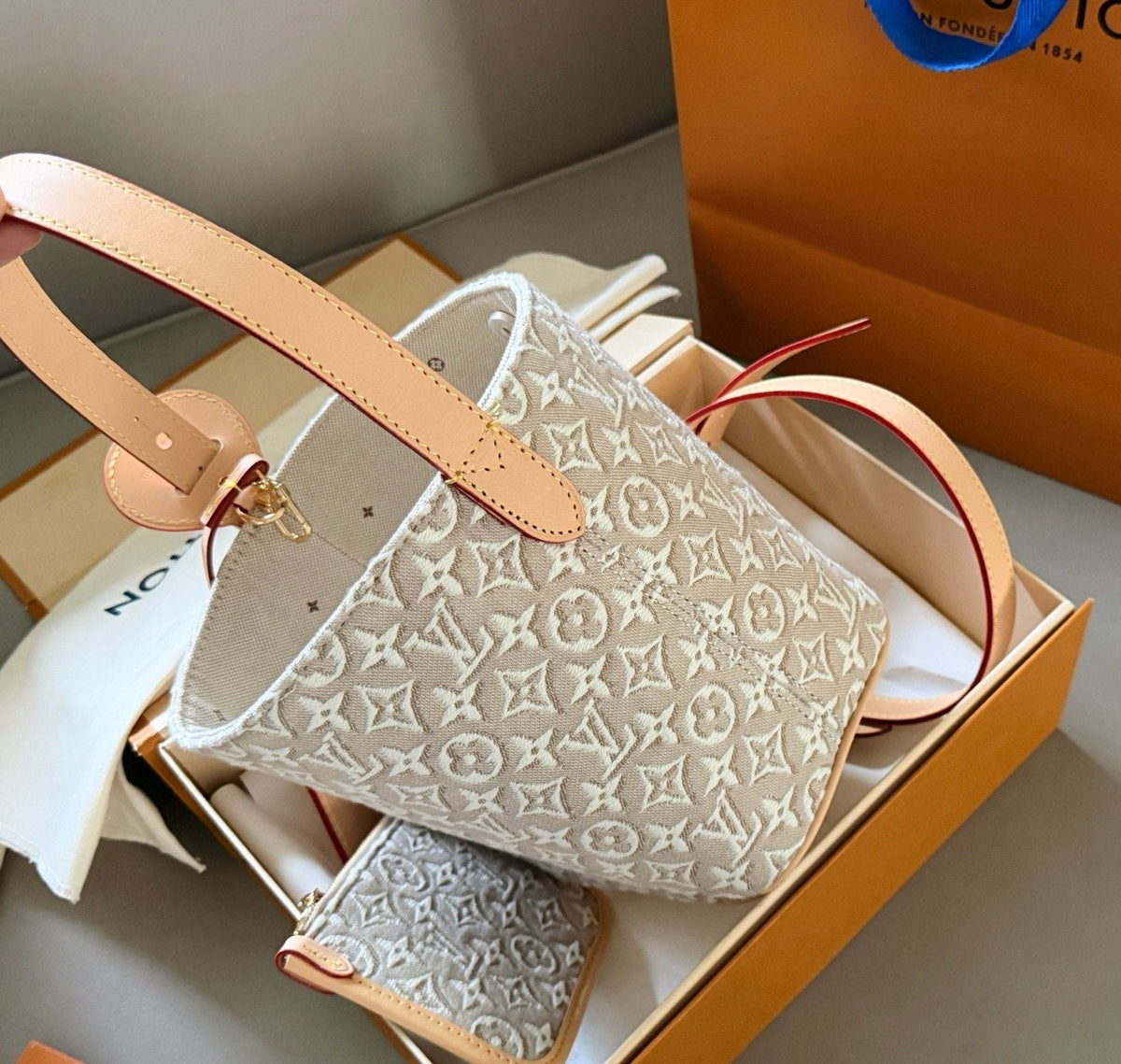Louis Vuitton All In BB Monogram Bucket Bag — side