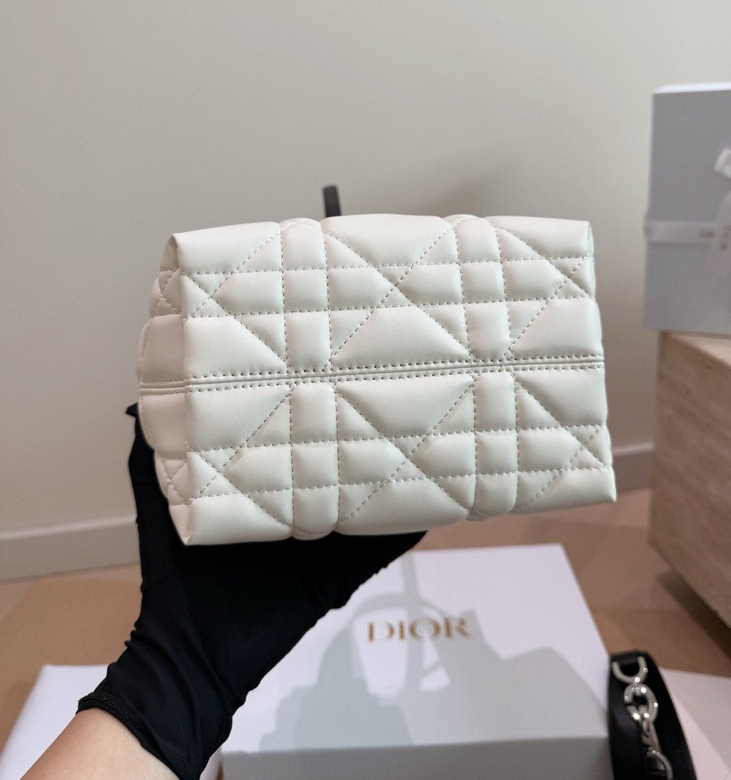 Dior Toujours Upright Quilted Tote Bag — detail