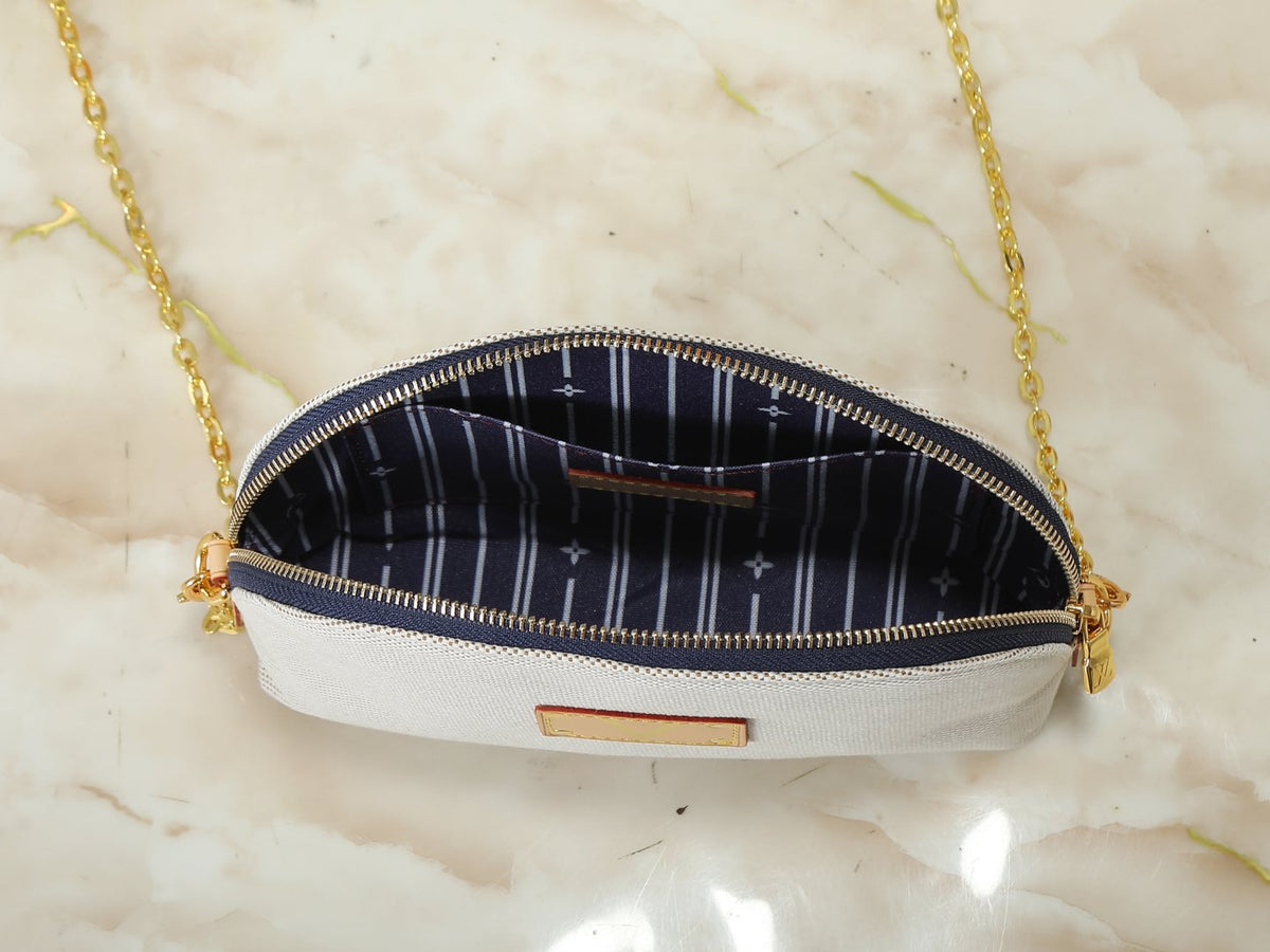 Louis Vuitton Arched Zip-Top Cosmetic Pouch — detail