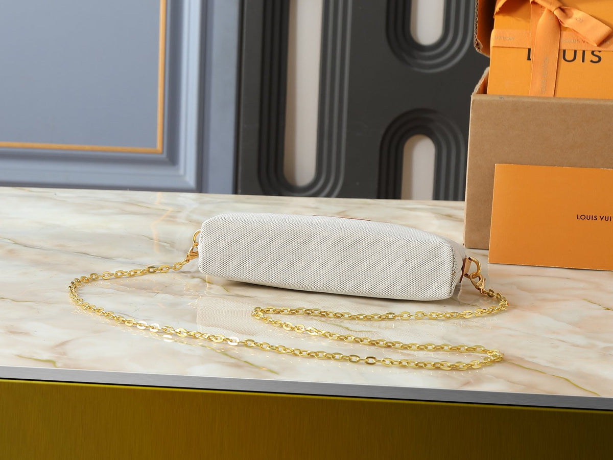 Louis Vuitton Arched Zip-Top Cosmetic Pouch — detail