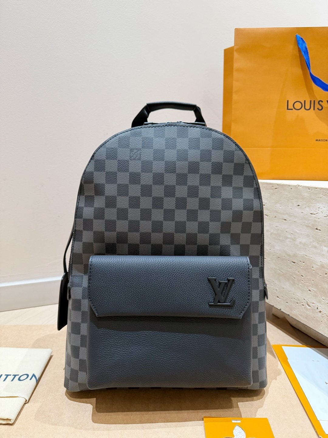 Louis Vuitton Discovery Backpack — front