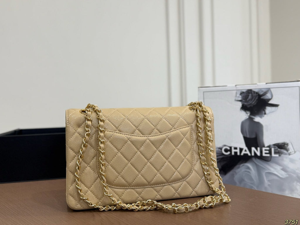 Chanel Classic Flap Quilted Shoulder Bag — back