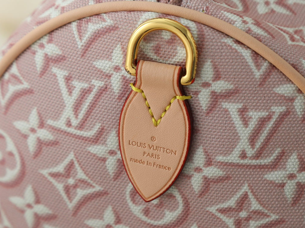 Louis Vuitton Speedy Soft Monogram Emblème Bag — detail
