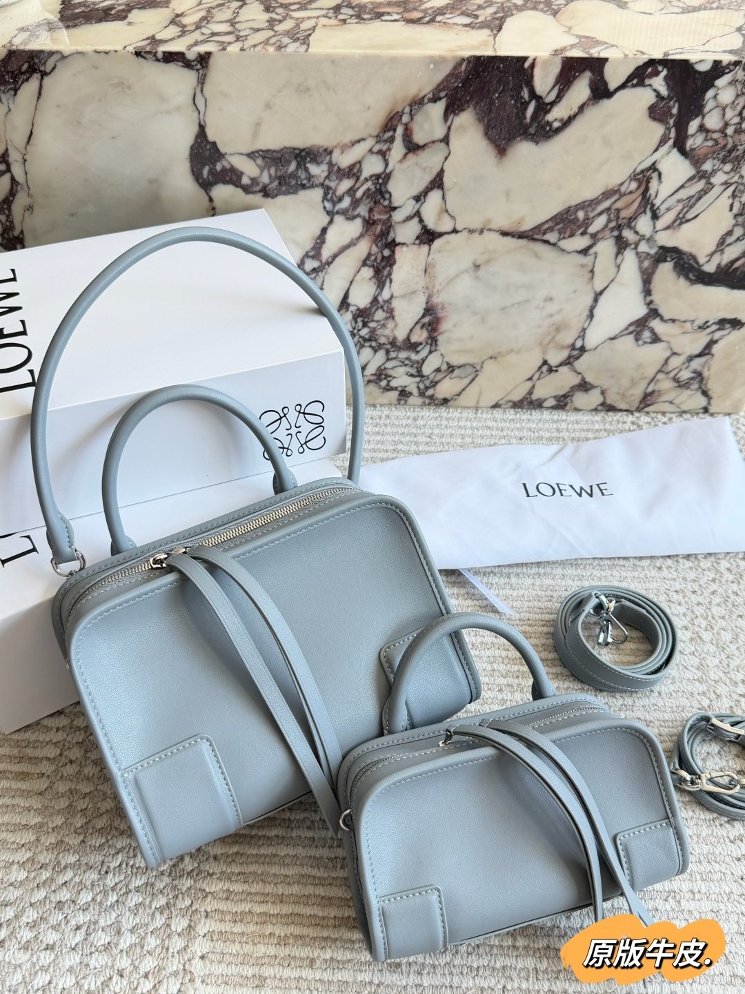 LOEWE Amazona Top-Handle Shoulder Bag — comparison