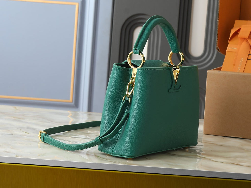 Louis Vuitton Capucines Top-Handle Handbag — side