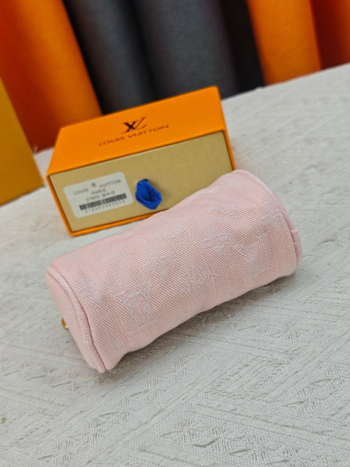 Louis Vuitton Speedy Trousse Monogram Denim Coin Pouch — back