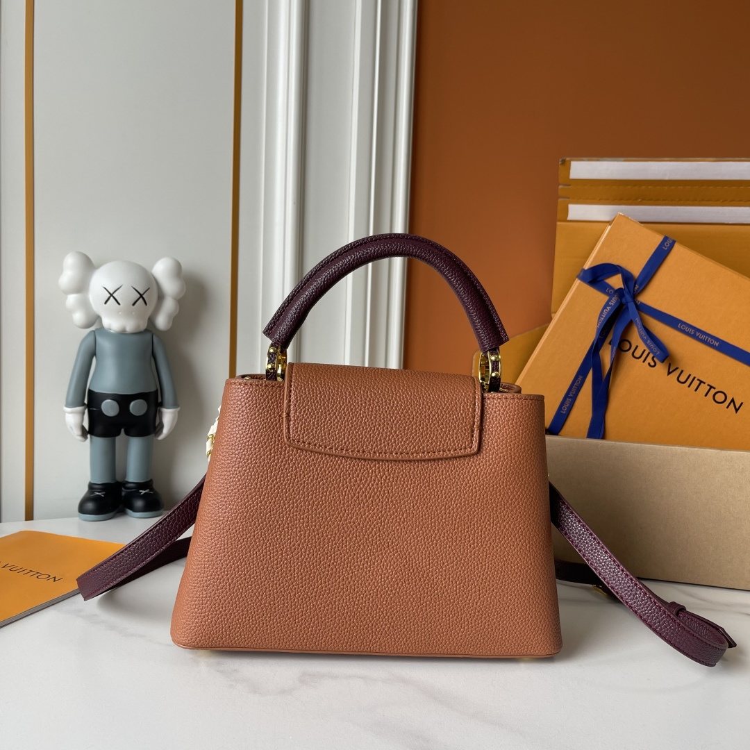 Louis Vuitton Capucines Daydream Floral Chain Handbag — back