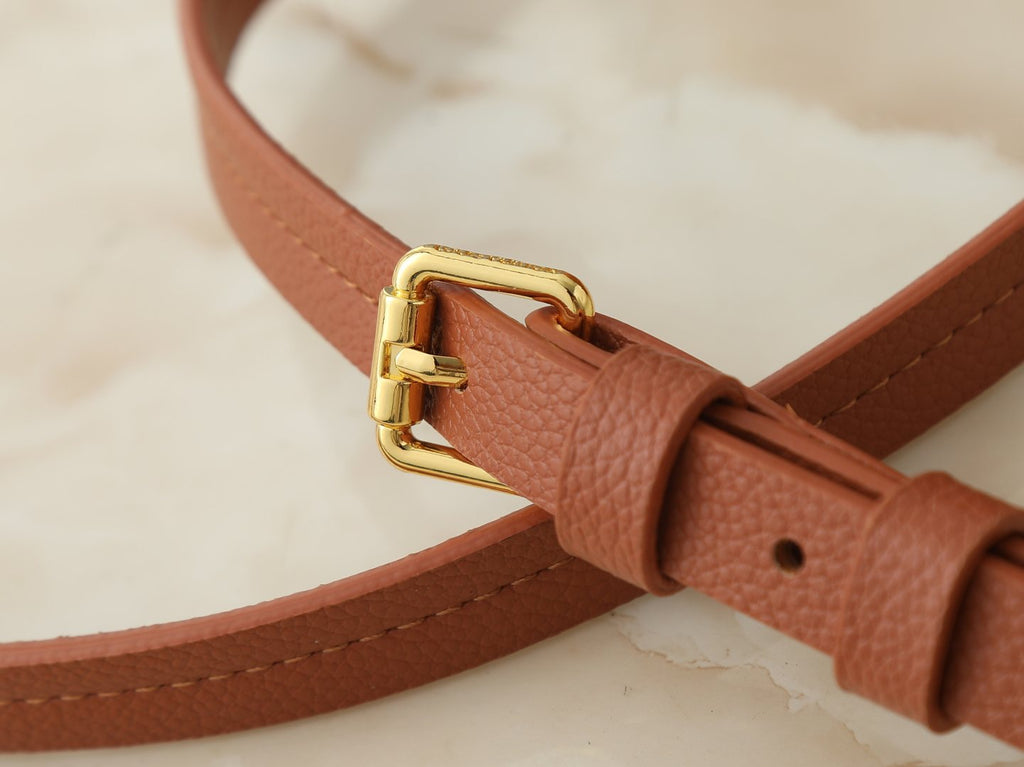 Louis Vuitton Bella Perforated Monogram Bucket Bag — detail