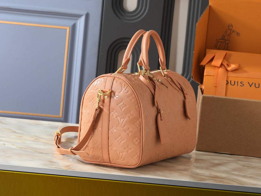 Louis Vuitton Speedy Soft Monogram Empreinte Handbag — side