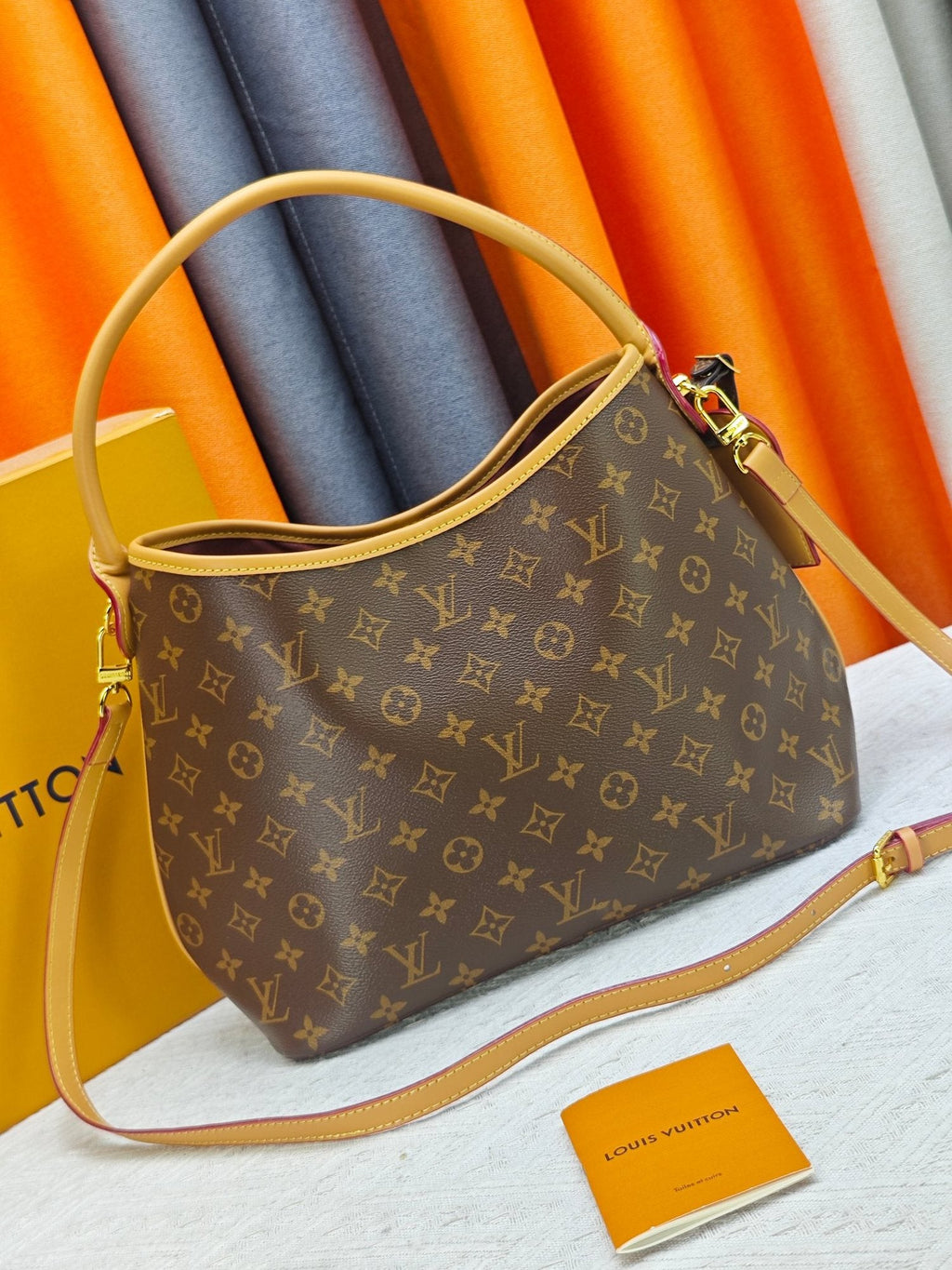 Louis Vuitton Graceful Curved-Top Hobo Bag — hero