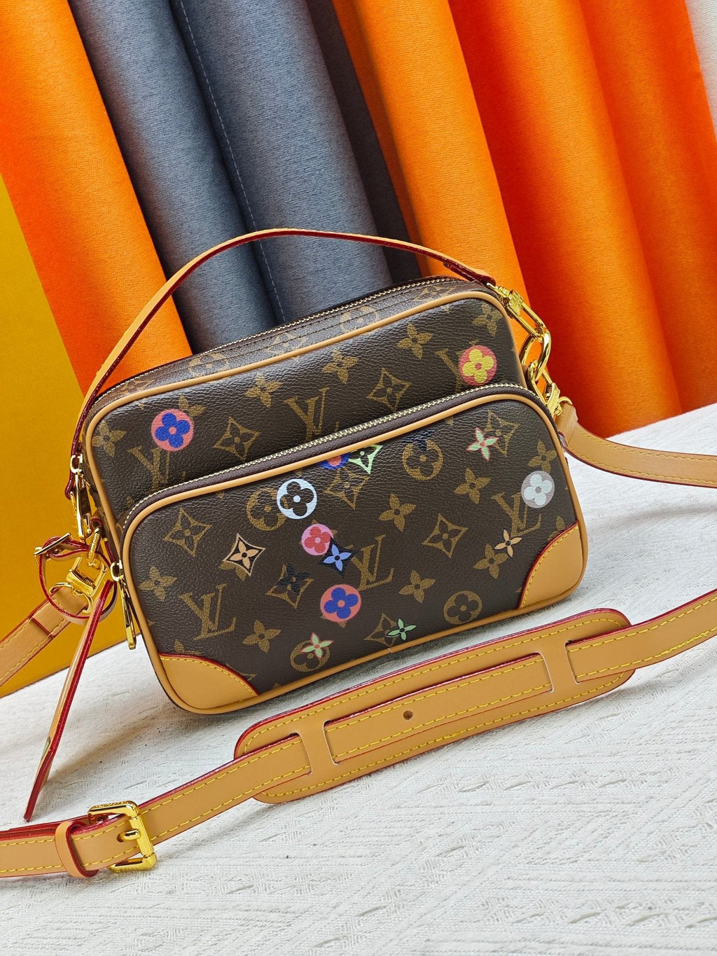 Louis Vuitton Nil Multicolor Monogram Crossbody Bag — hero