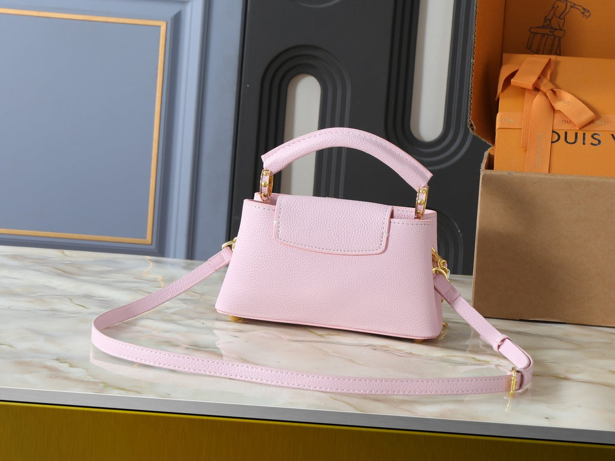 Louis Vuitton Capucines East-West Chain Top-Handle Bag — back