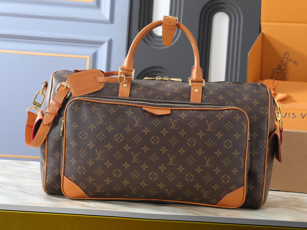 Louis Vuitton Keepall Cargo Monogram Travel Bag — hero