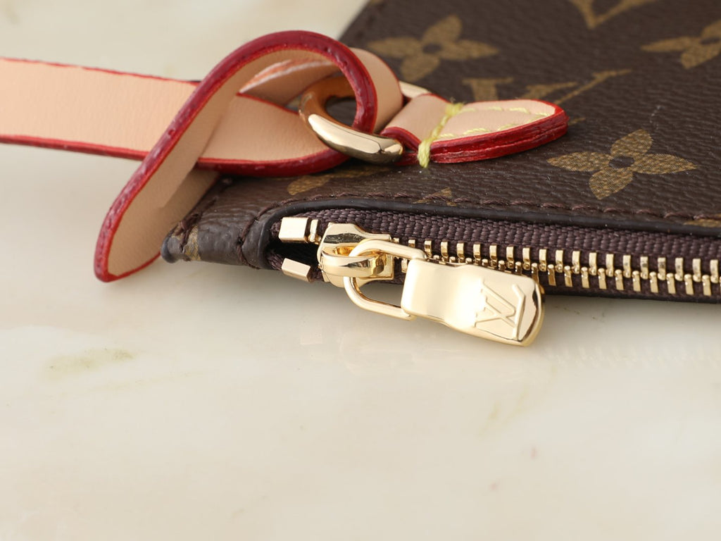 Louis Vuitton Carry It Monogram Tote with Green Artwork — detail