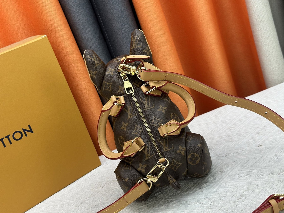 Louis Vuitton Pooch Bag Monogram Dog-Shaped Handbag — back