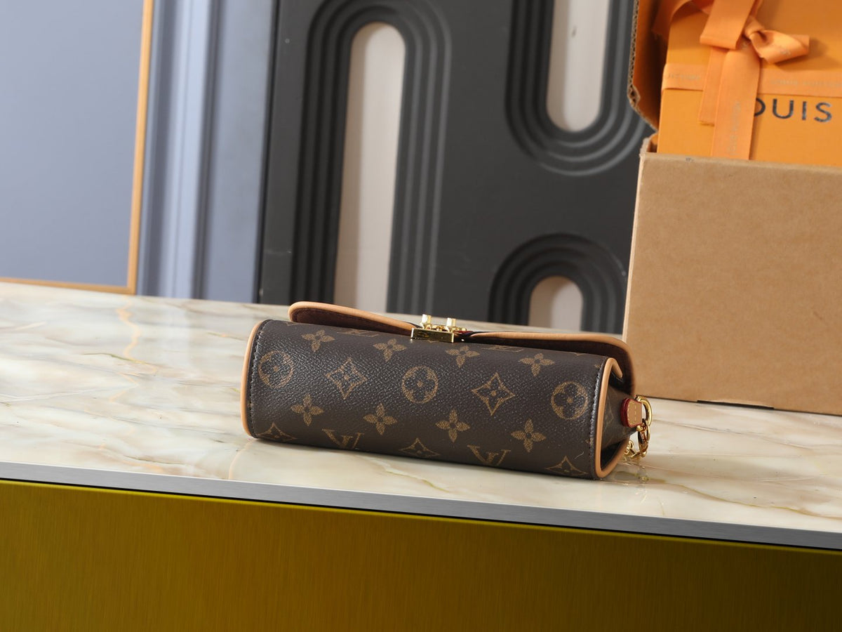 Louis Vuitton Pochette Camille Monogram Chain-Strap Bag — side