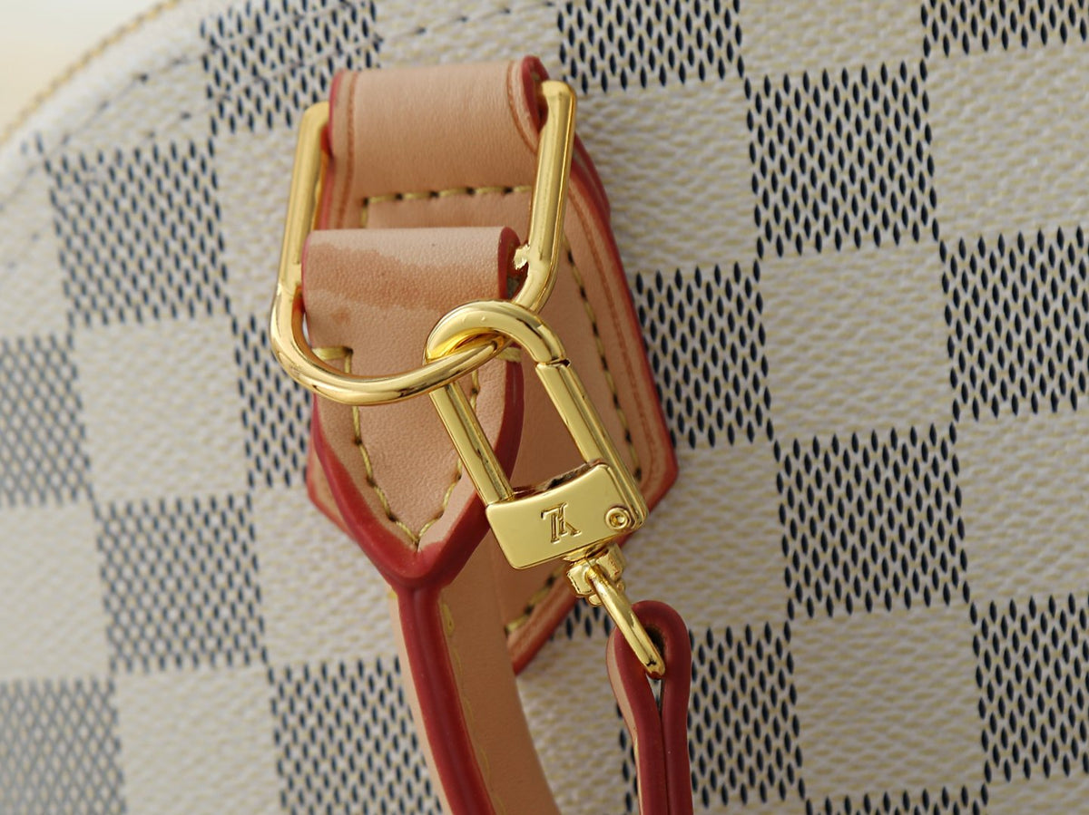 Louis Vuitton Alma Structured Top-Handle Bag — detail