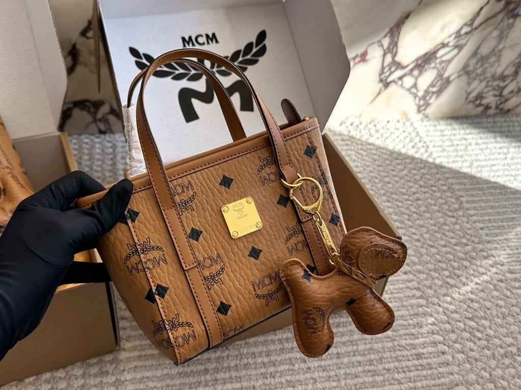 MCM Anya Monogram Tote — hero