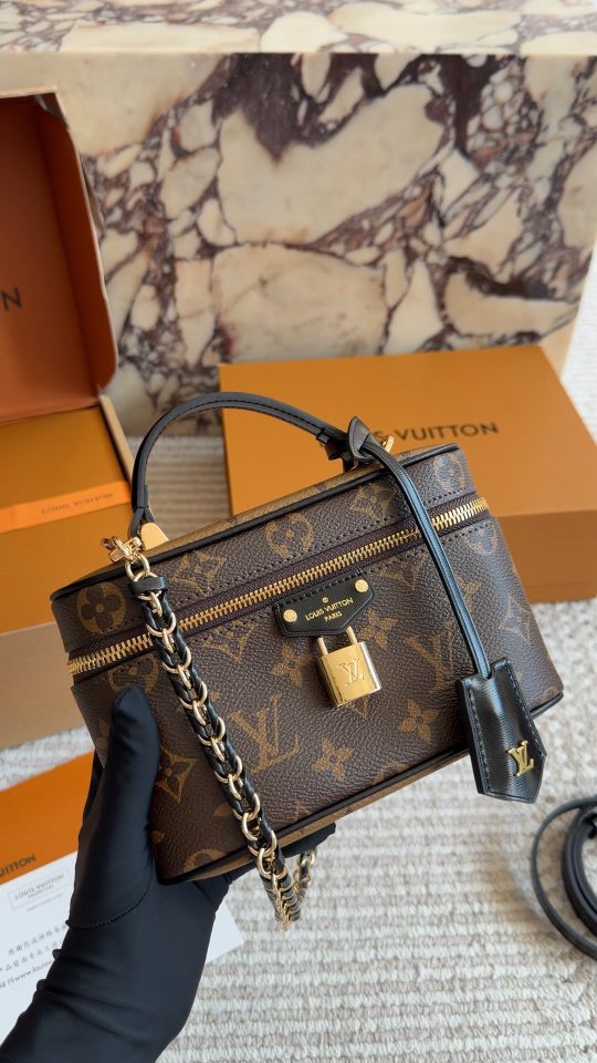 Louis Vuitton Monogram Top-Handle Vanity Bag — hero
