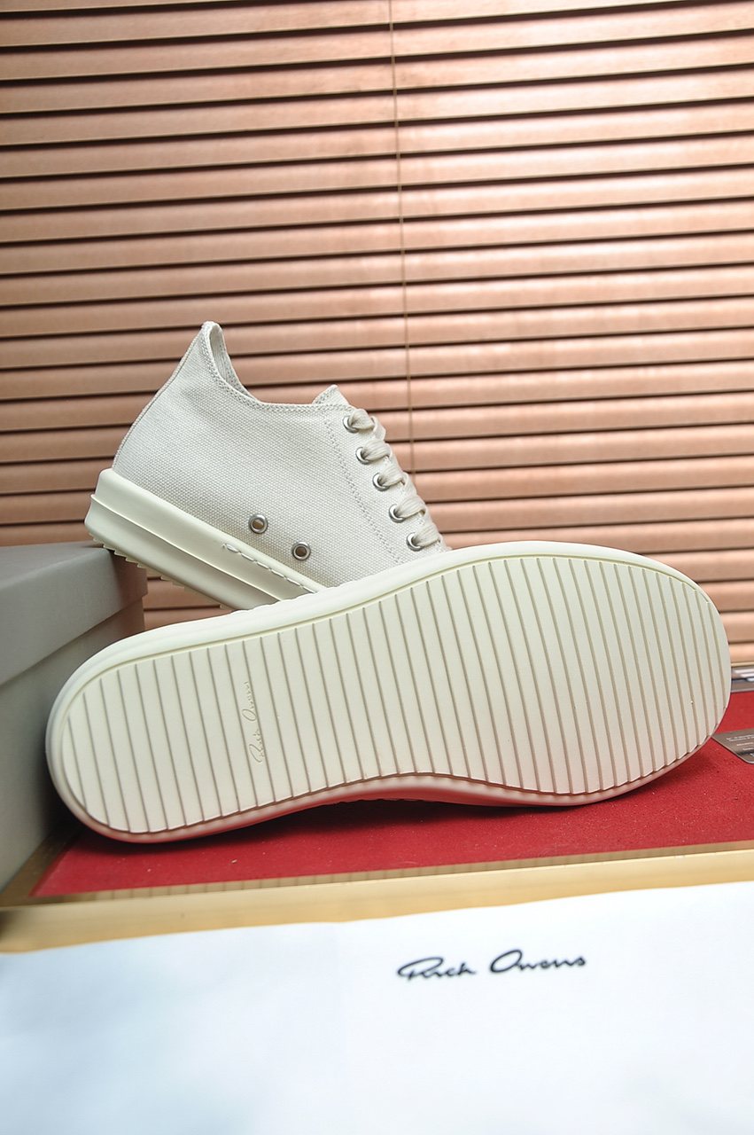 Rick Owens Toe-Cap Platform Sneakers — detail