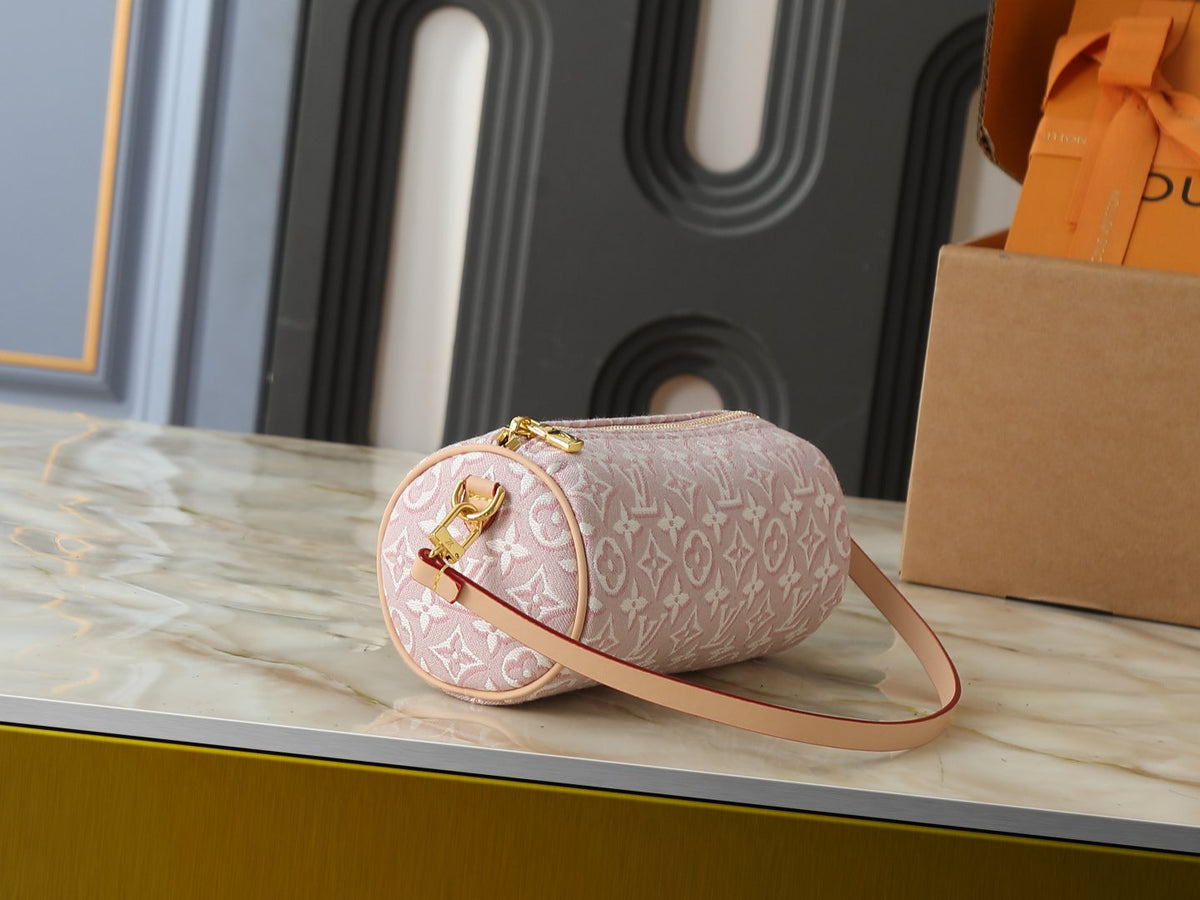 Louis Vuitton Monogram Cylindrical Shoulder Bag — side