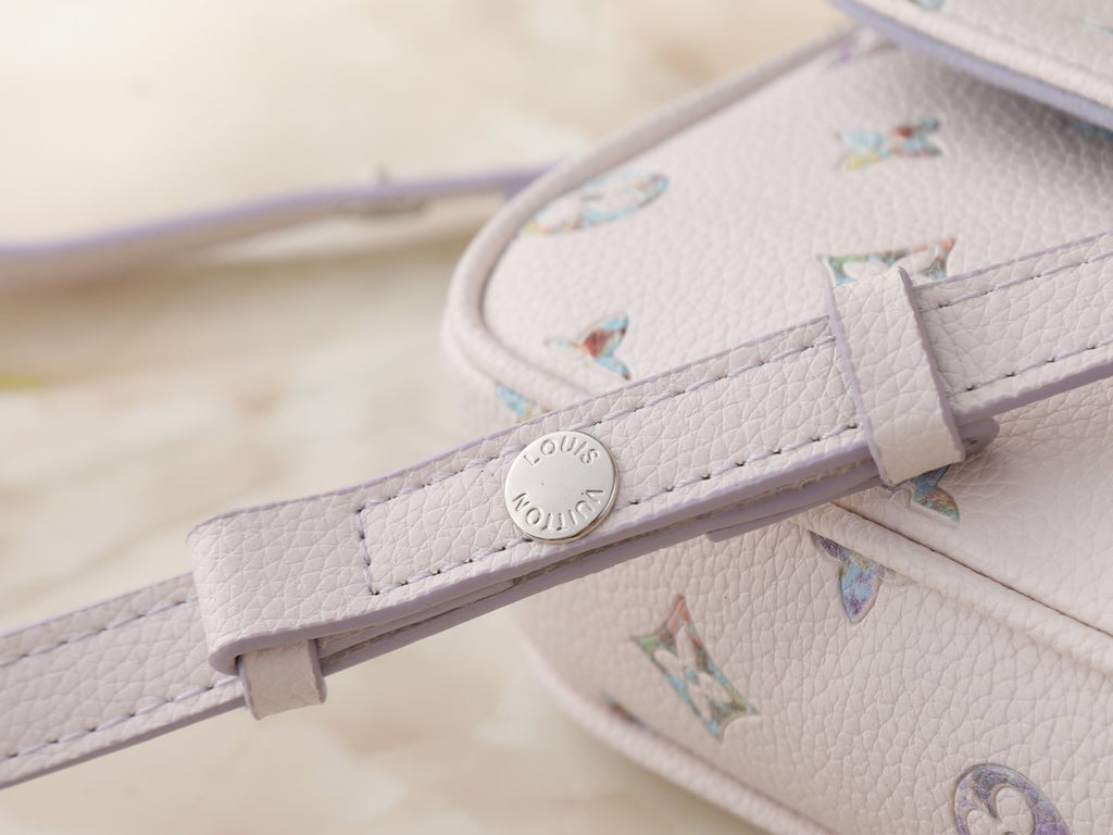 Louis Vuitton Ivy Wallet on Chain in Pastel Monogram — detail