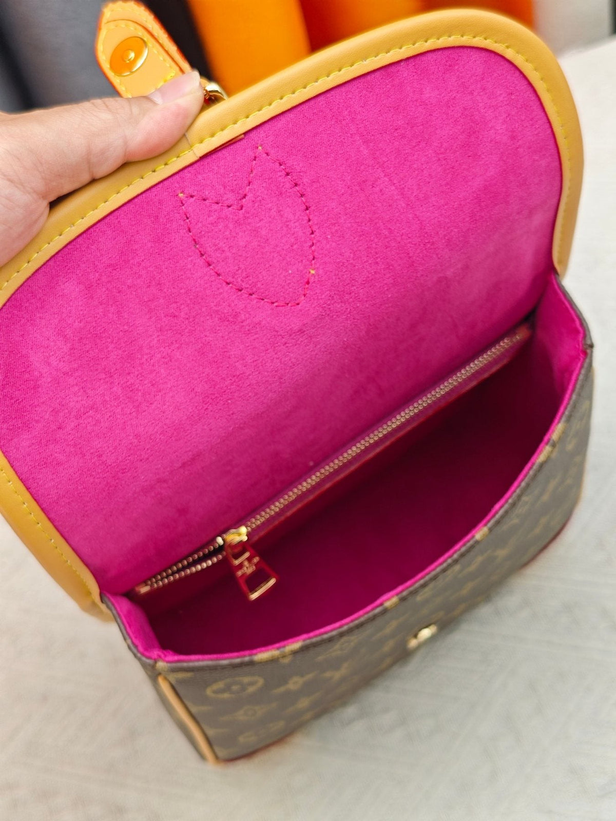 Louis Vuitton Diane Monogram Backpack — front