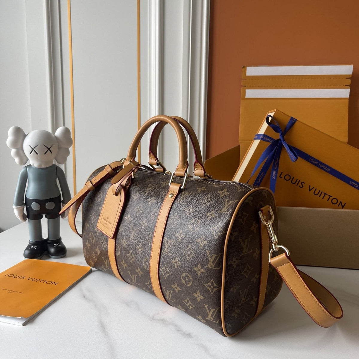 Louis Vuitton Keepa Bandouière Monogram Duffel Bag — hero