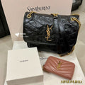 Saint Laurent Niki Chevron-Quilted Shoulder Bag — hero