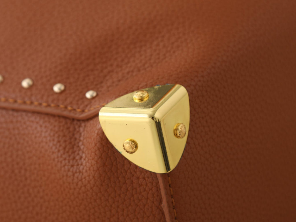 Louis Vuitton Noé Trunk Drawstring Bucket Bag — detail
