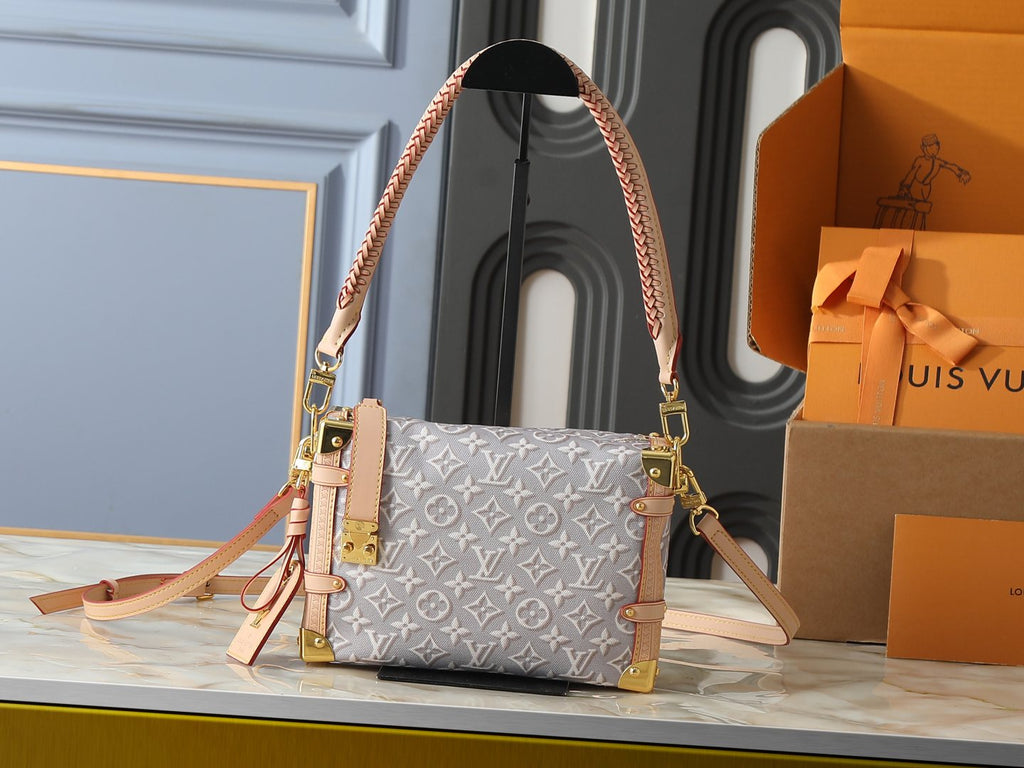 Louis Vuitton Side Trunk Monogram Emblème Handbag — hero