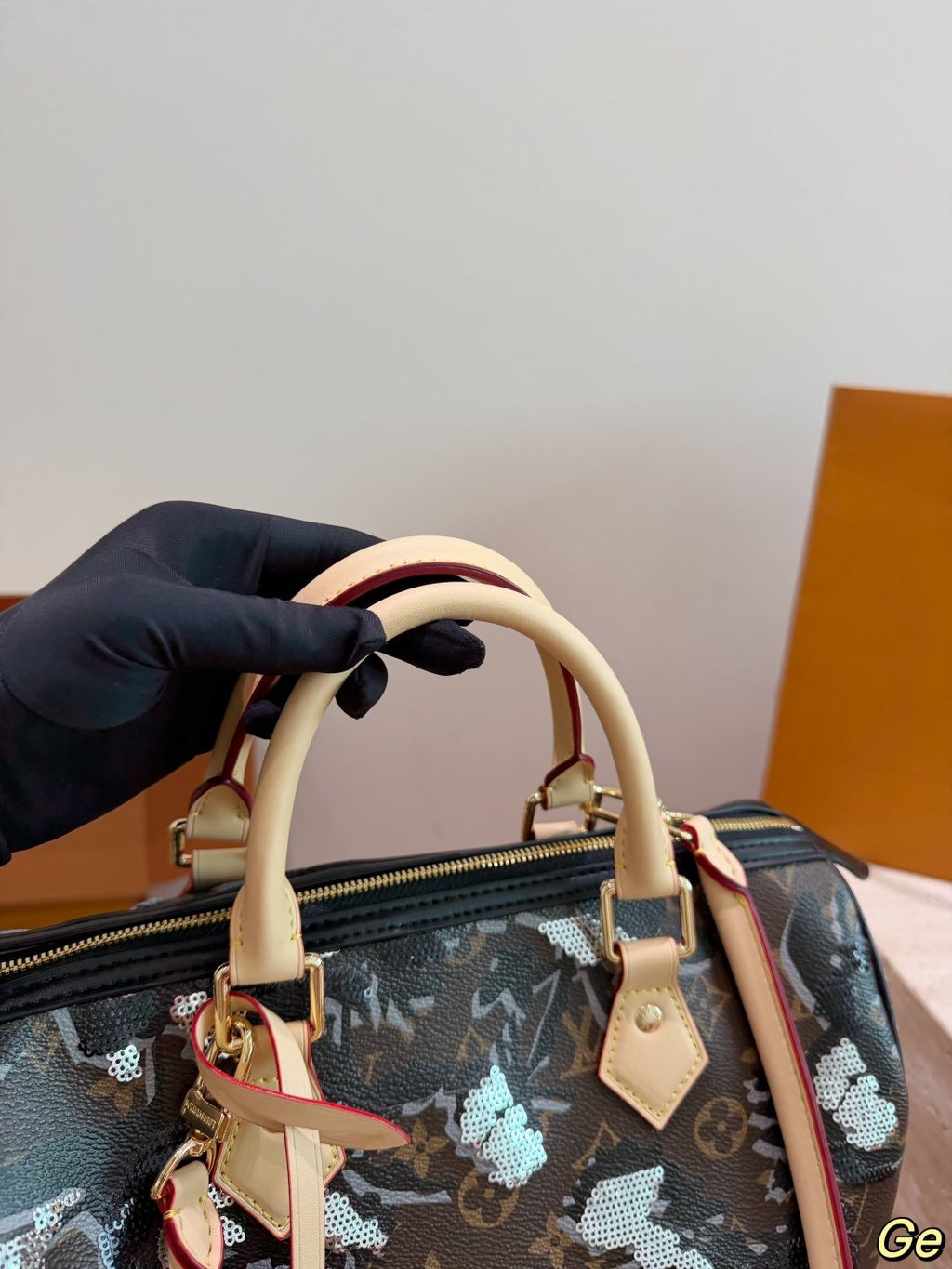 Louis Vuitton Speedy Soft Monogram Artwork Bag — front