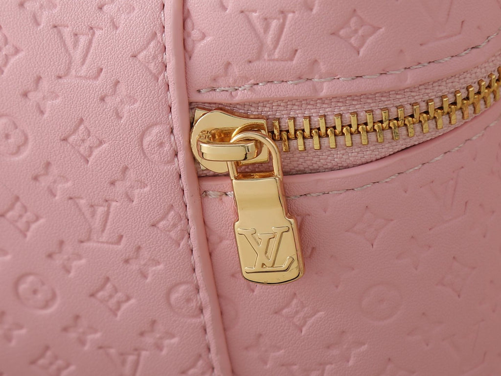 Louis Vuitton Vanity Chain Pouch Embossed Motif Bag — detail