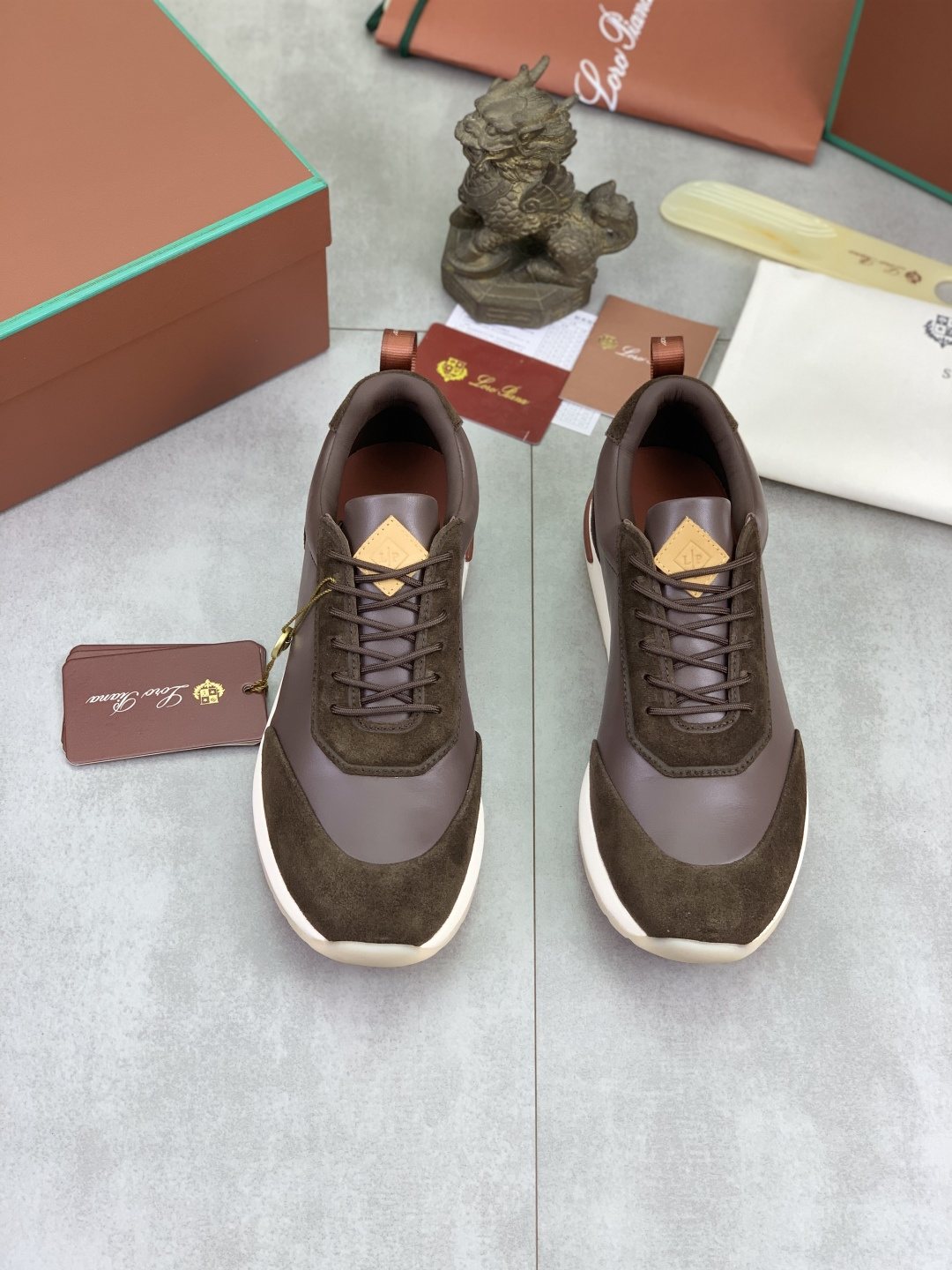 Loro Piana Week End Walk Men's Sneakers — front
