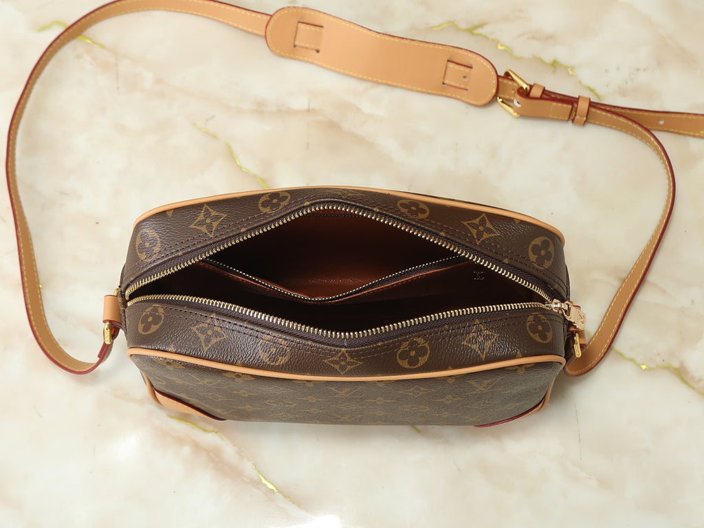 Louis Vuitton Monogram Camera Crossbody Bag — detail